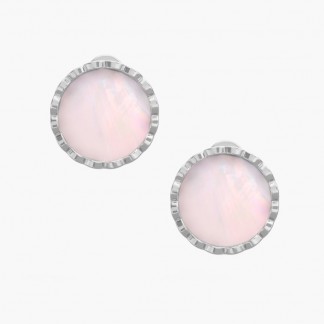 Pink pearl earrings- Risea